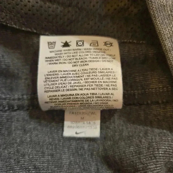 Nike Michigan Wolverines Mens Charcoal AV15 Sweatpants Joggers Size Medium - Picture 9 of 11